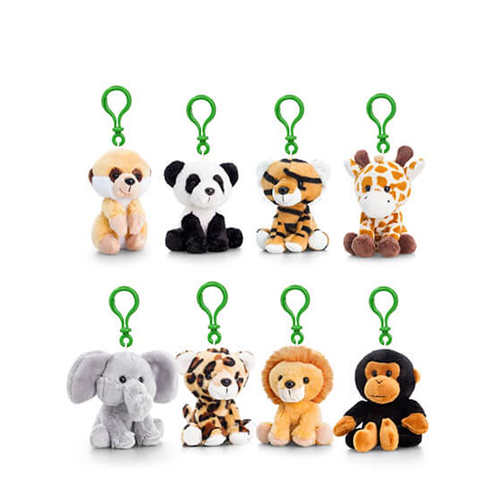 Плюшено тигърче с клипс за раница