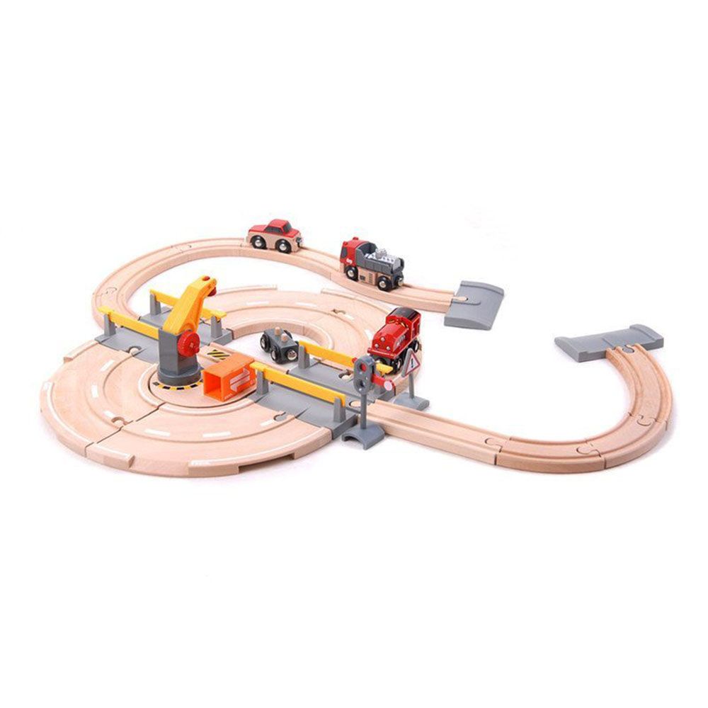 Комплект влакче - ЖП-релси и шосе