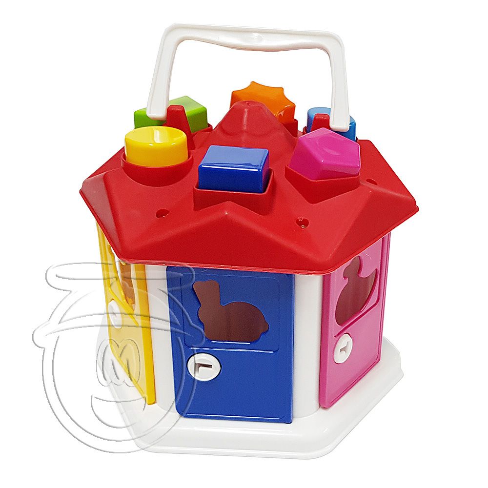 Къща сортер с ключалки