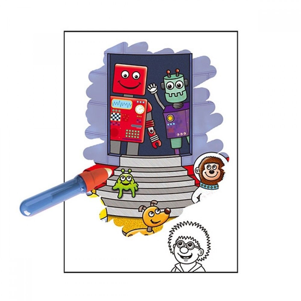 Детска книжка, Рисувай с вода, Роботи