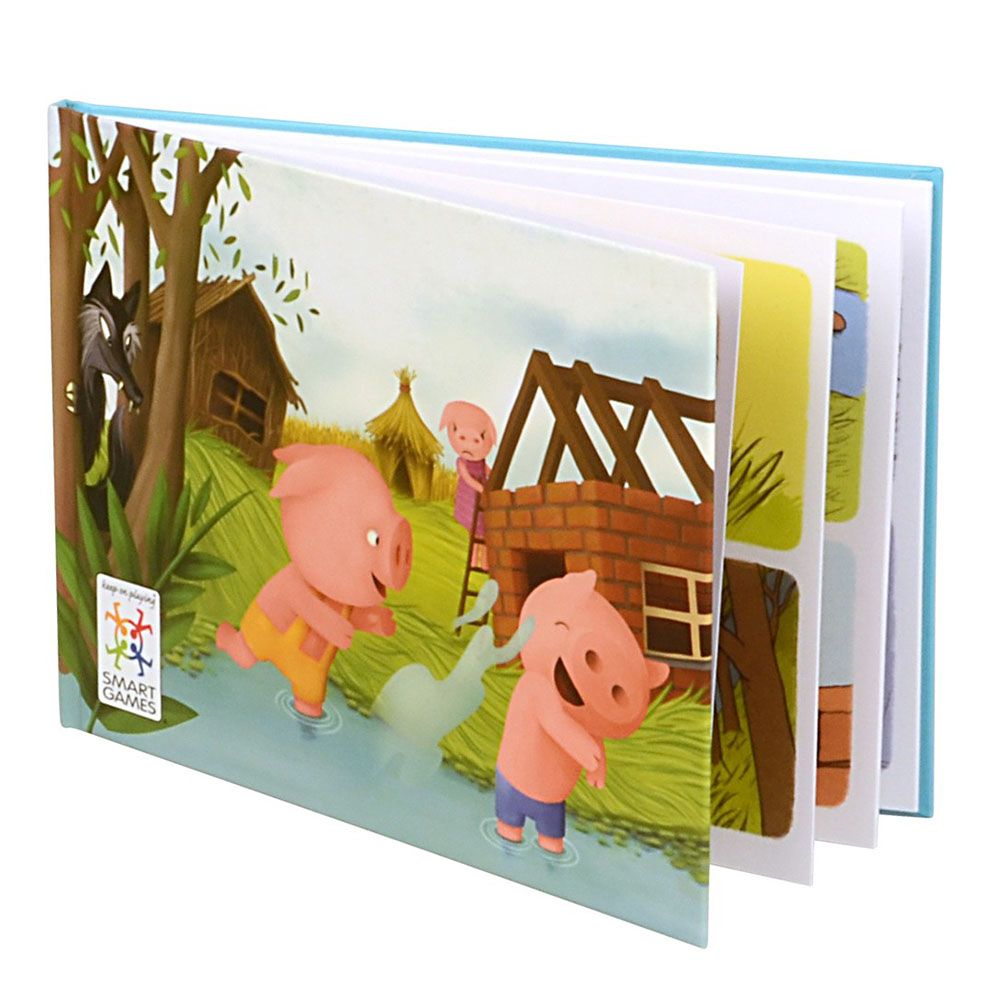 Логическа игра-пъзел, Трите прасенца