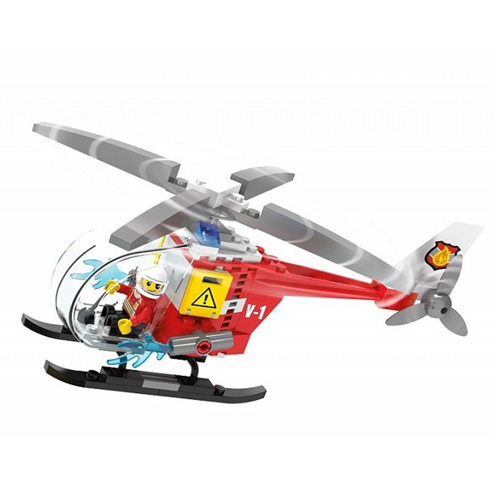 Конструктор, Пожарна хеликоптерна площадка, 129 ел.