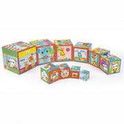 Картонени кубчета с цифри, Градът на животните