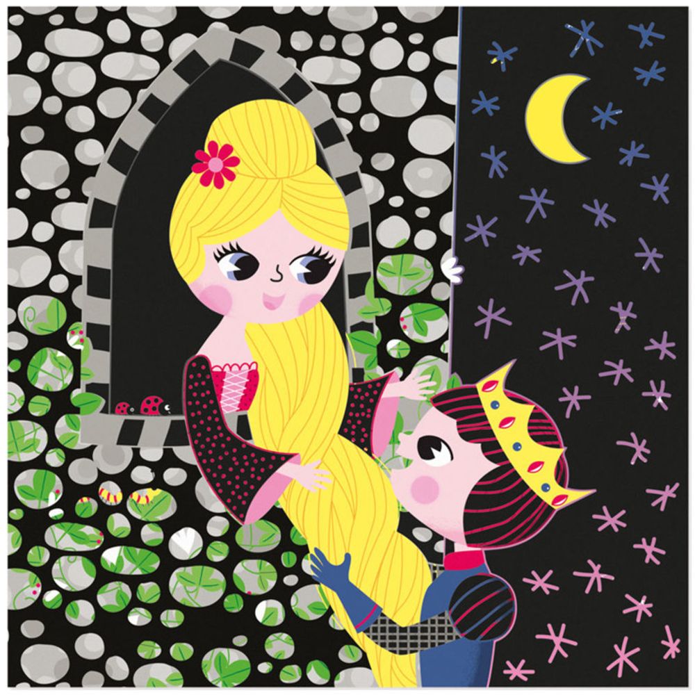 Скреч картини, Рапунцел