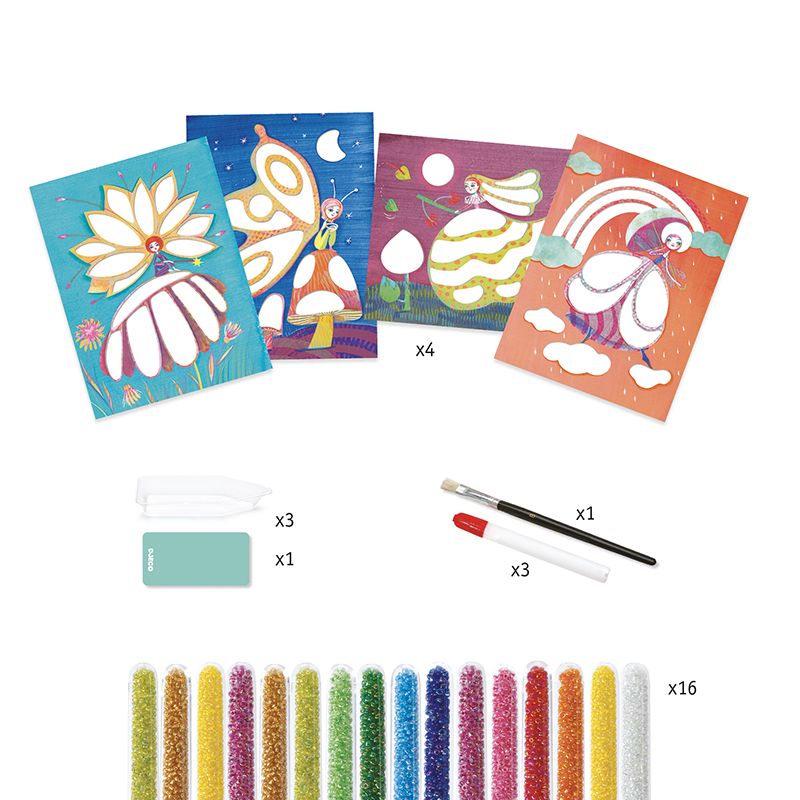 Комплект за декориране с перли, Приказен свят