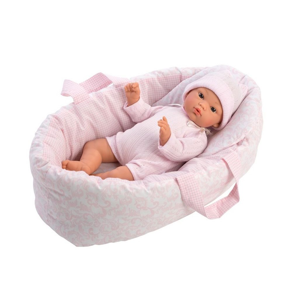 Аксесоар за кукла, Кошче за кукла бебе, 30-36 см