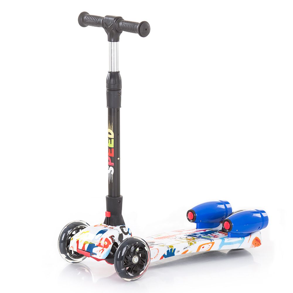 Chipolino, Сгъваем скутер с музика, светлини и пара, Спийд, син