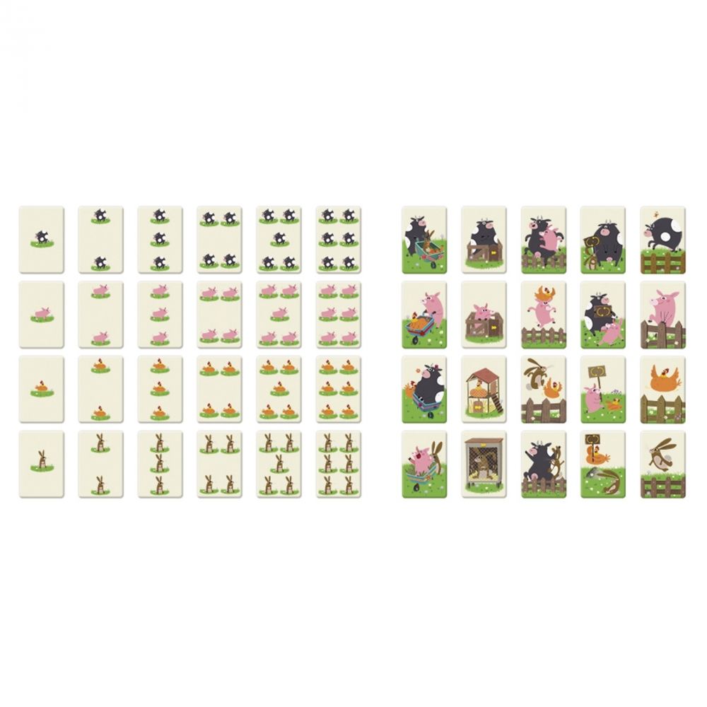 Карти за игра, Брой и смятай до 10