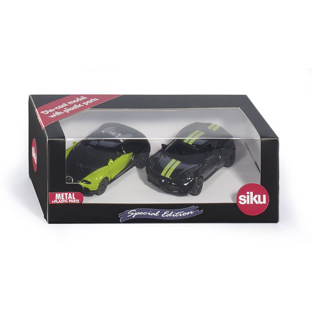 Специална колекция спортни автомобили, Black and Green, 2 броя