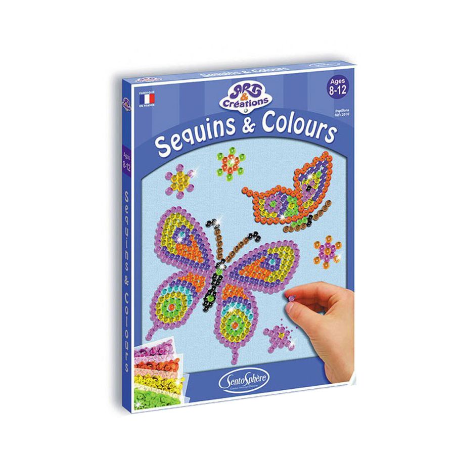 Изкуство с пайети, Пеперуда