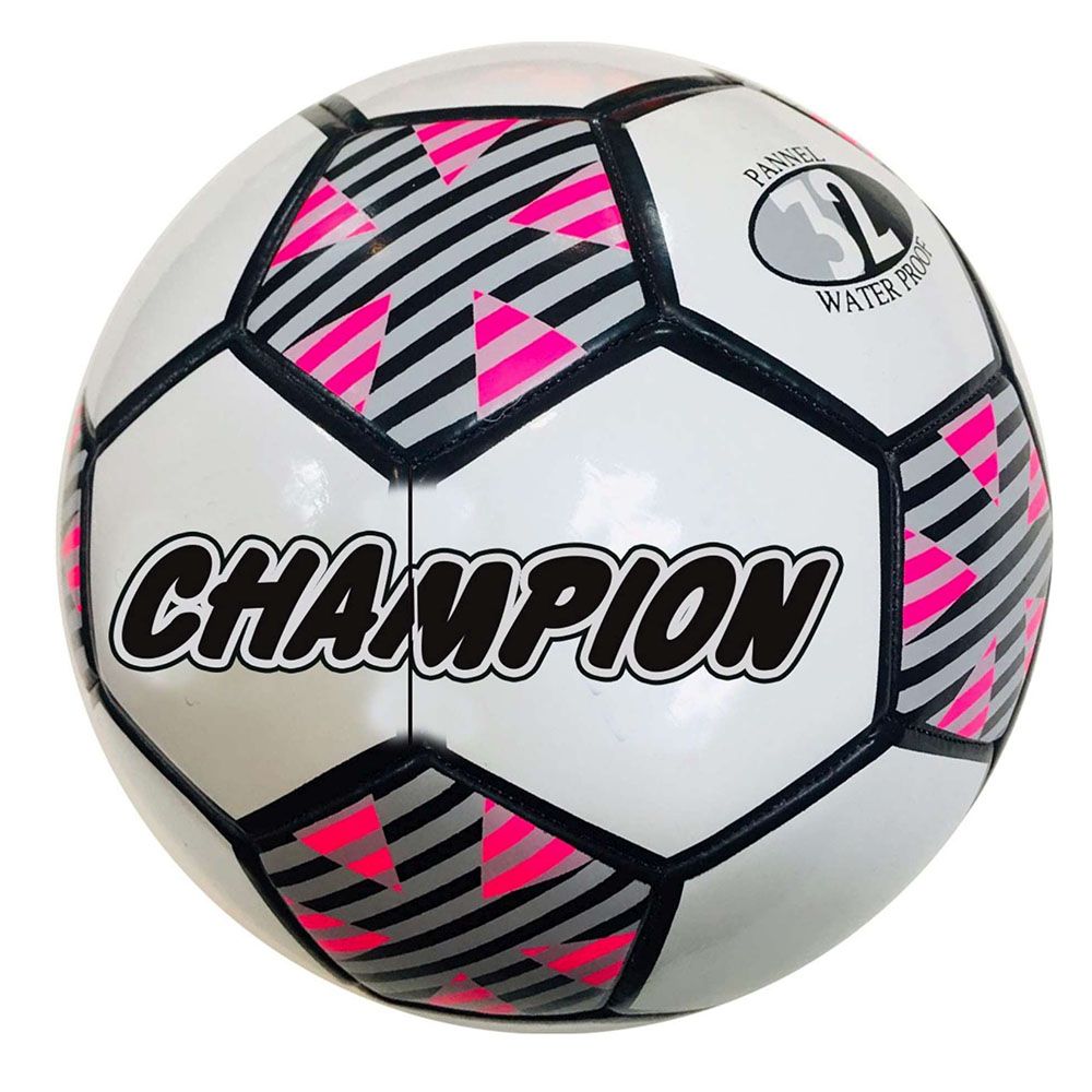 E&L Company, Футболна кожена топка, Champion, бял