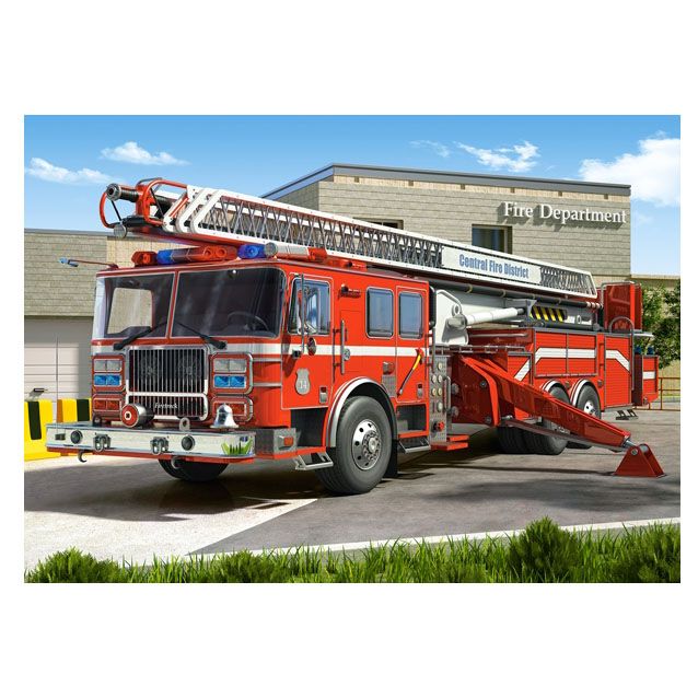 Противопожарна кола, пъзел 260 части