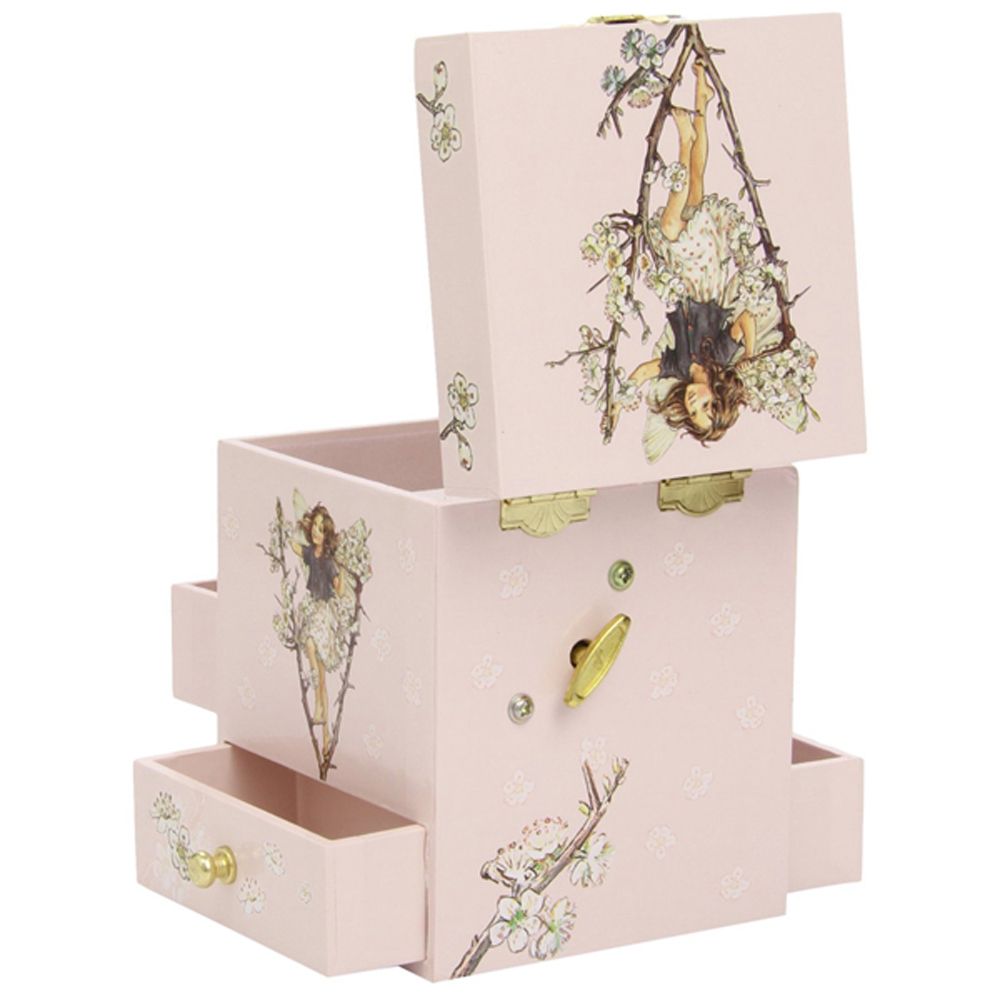 Светеща в тъмното музикална кутия с чекмеджета, Феята на цветята