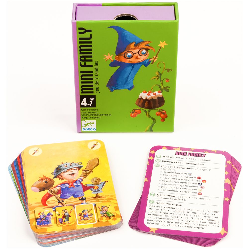 Карти за игра, Семейство