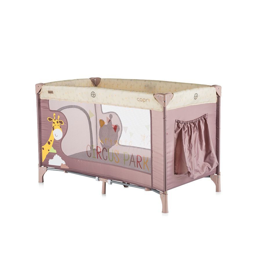 Детска кошара за спане и игра Капри, , шоколад