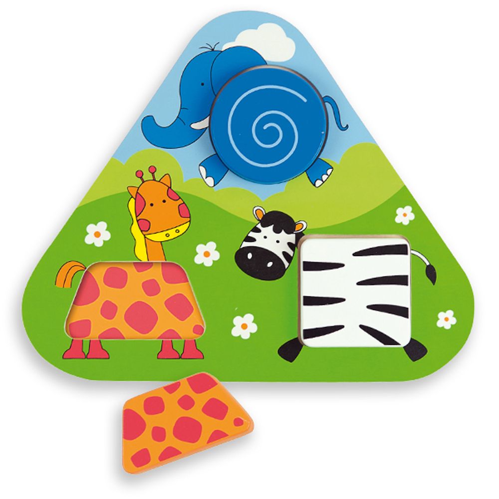 Триъгълен пъзел Джунгла