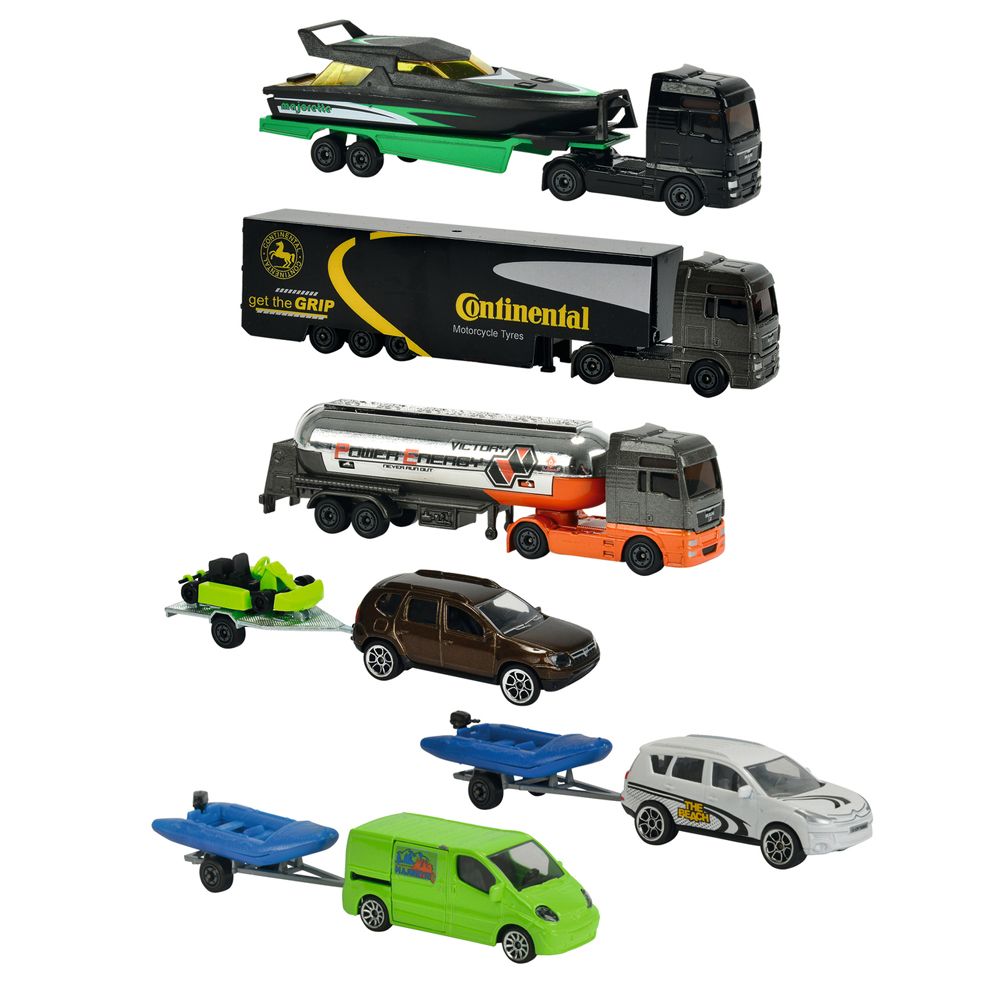 Majorette, Метални, камион и джип асортимент