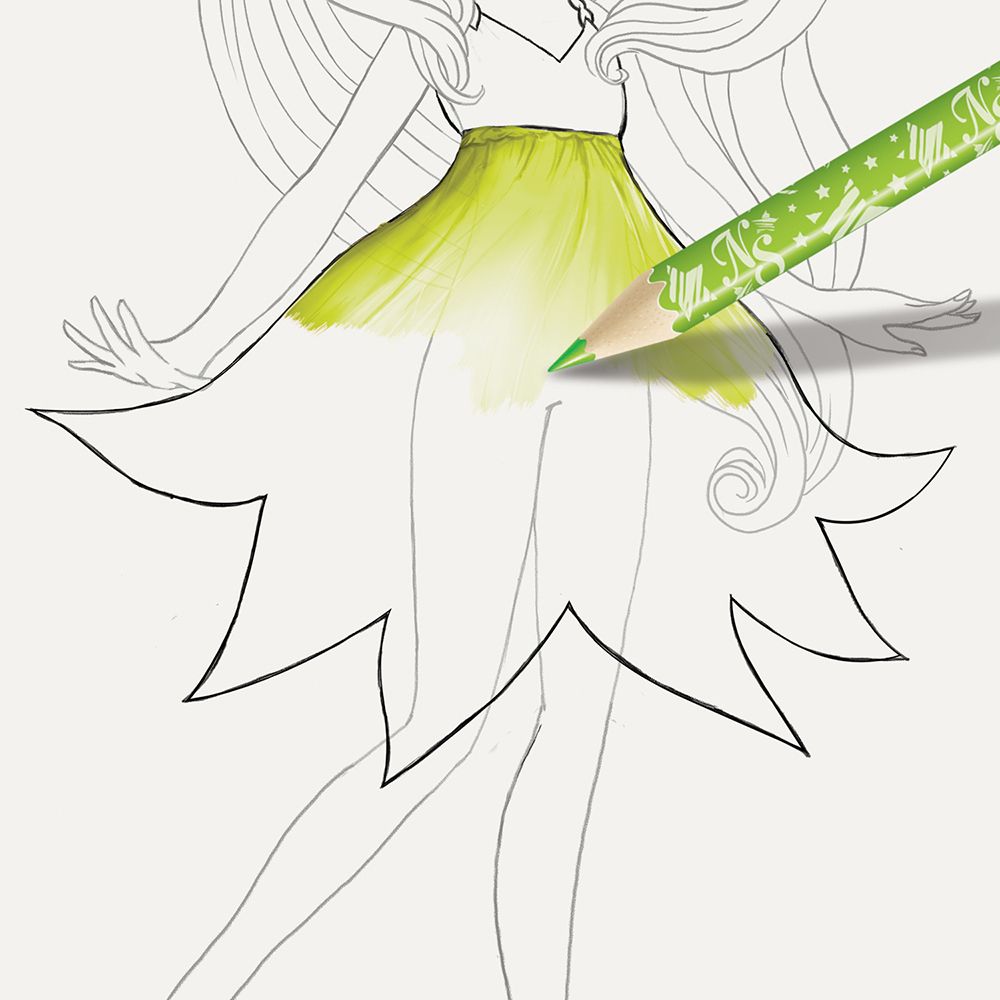 Творческа книга за рисуване, Петулия