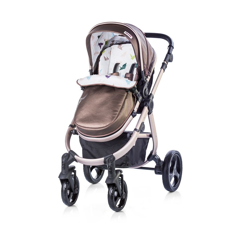 Комбинирана количка Нина 2 в 1 кафява