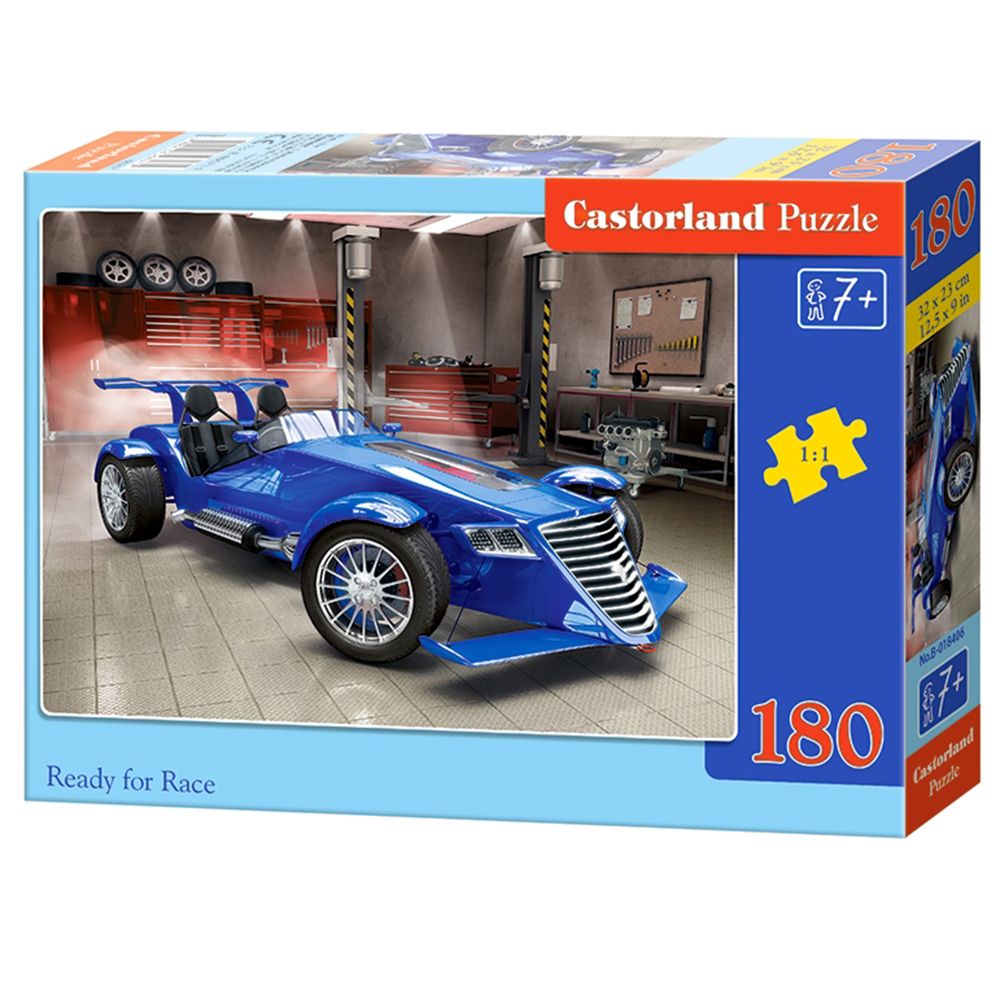 Castorland, Готов за състезание, пъзел 180 части