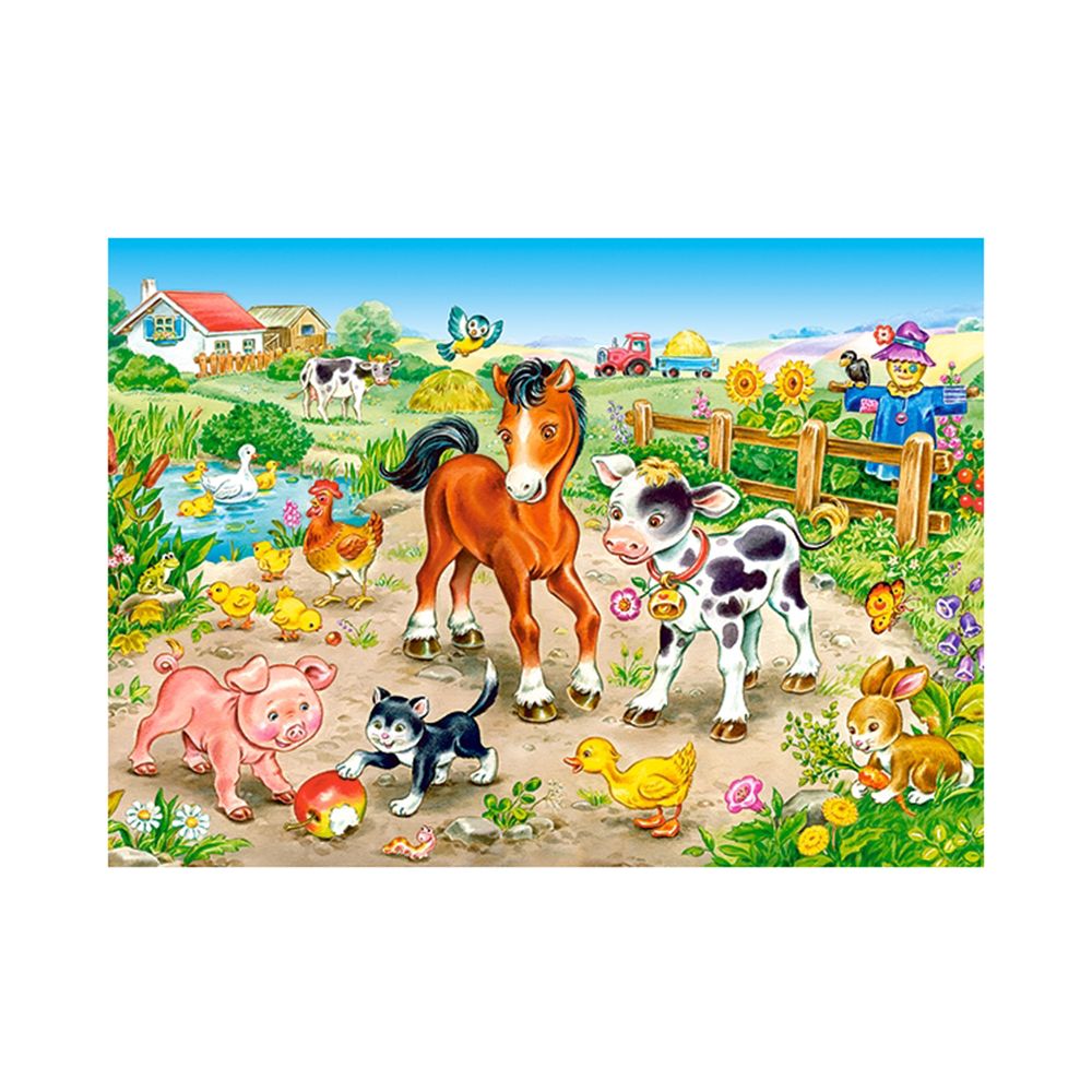 Във фермата, пъзел 120 части