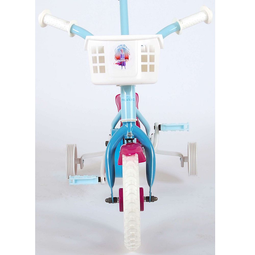 Велосипед с родителски контрол и помощни колела, Disney Frozen 2, 10 инча