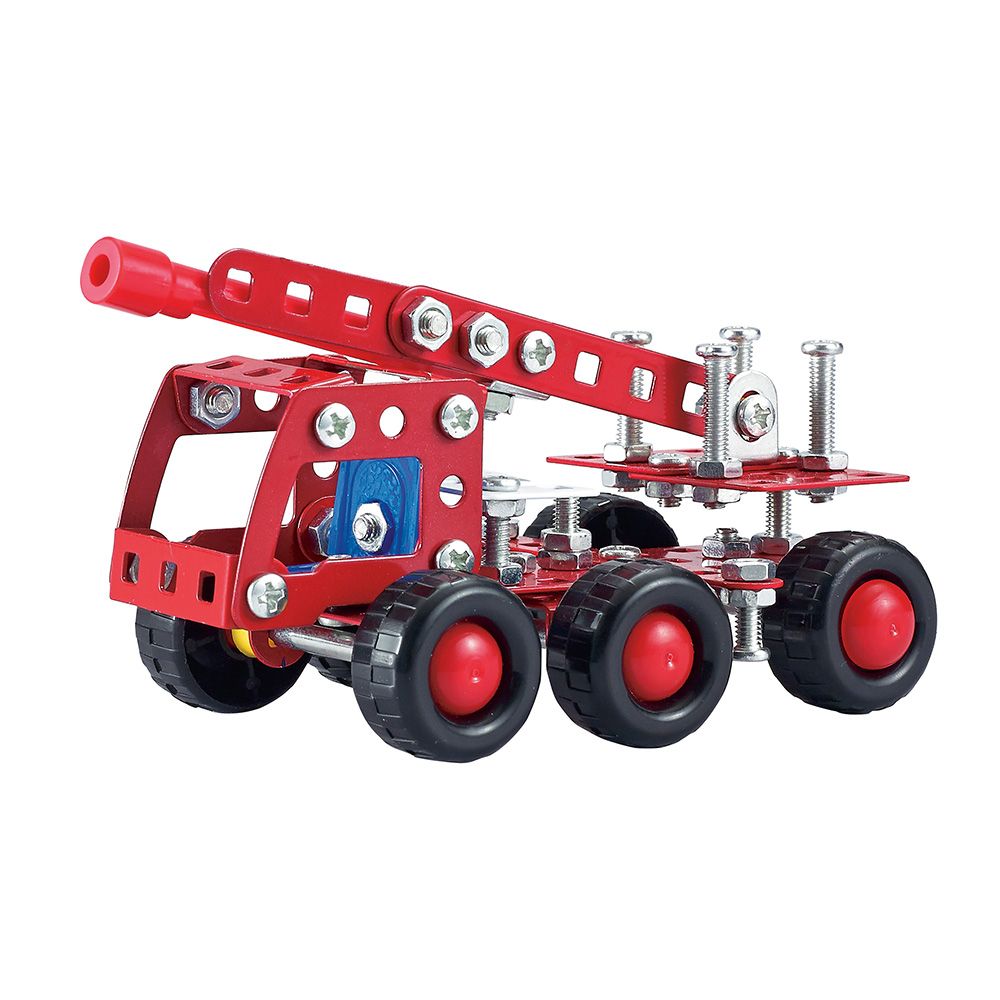 Метален конструктор, Пожарни камиони, 7 в 1