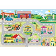 Гигантски пъзел за под, Град