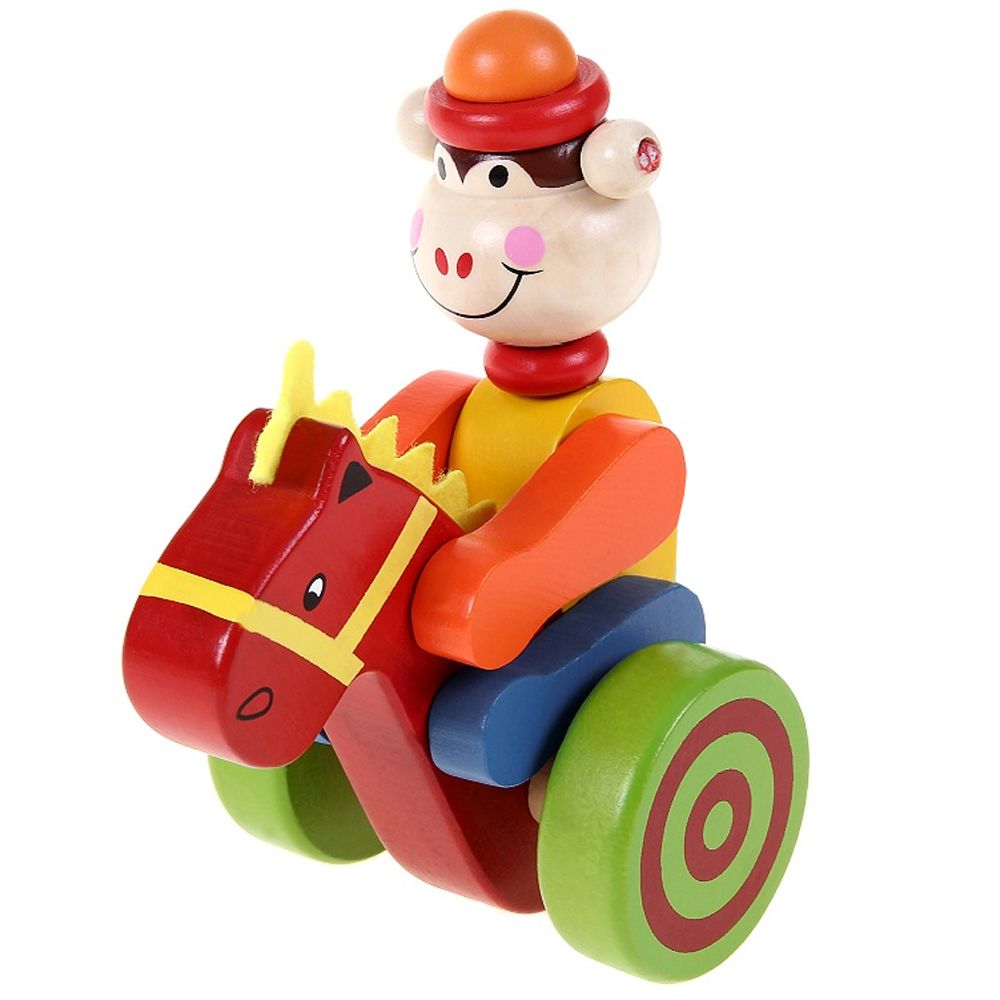 Играчки за бутане, Маймунка на конче