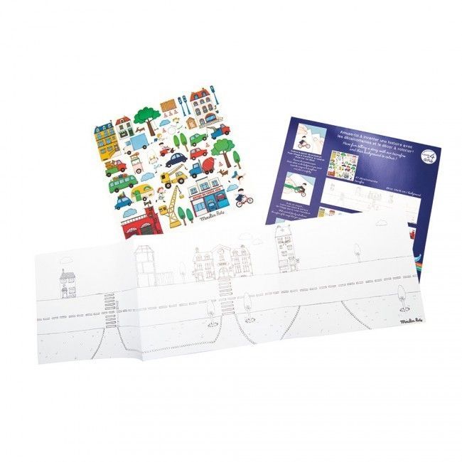 Комплект стикери, Големият град