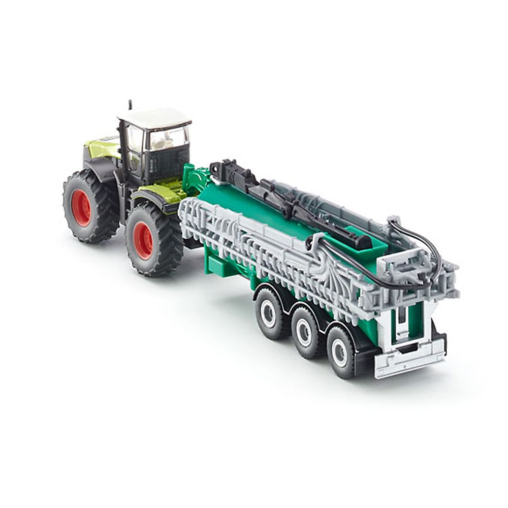 Трактор Claas Xerion с цистерна Samson