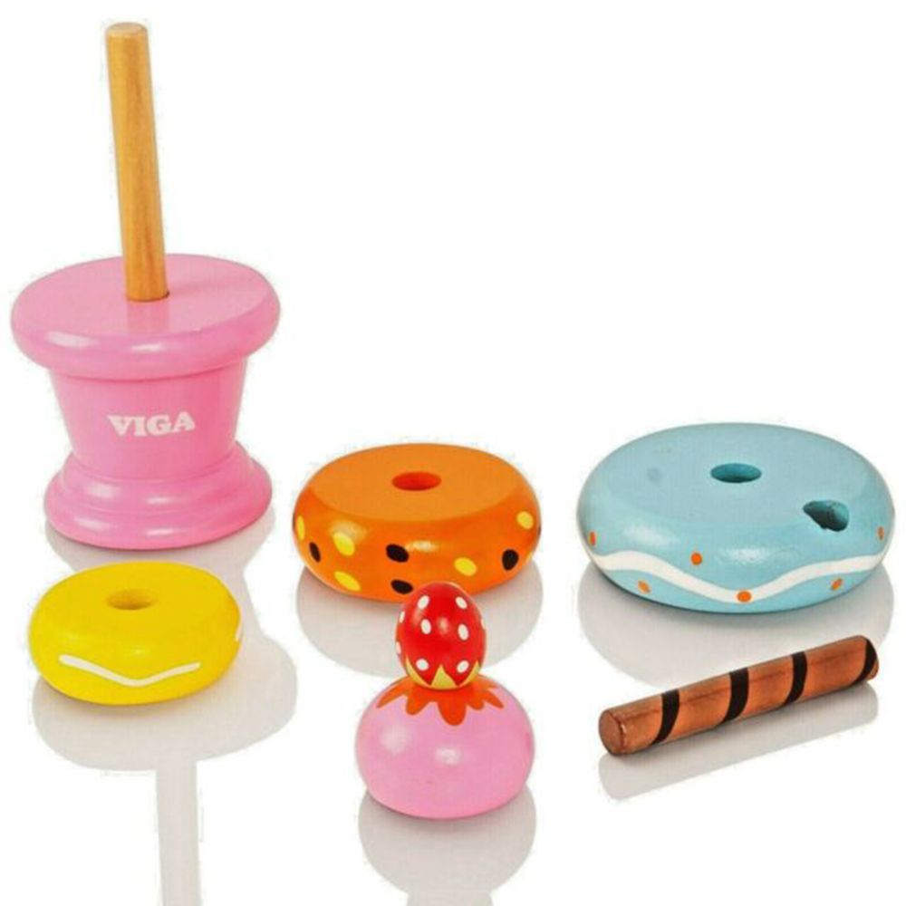 Дървена низанка-мелба