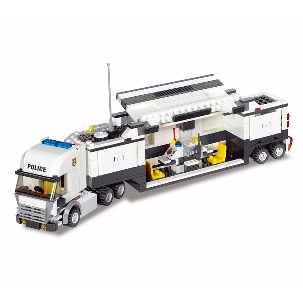 Конструктор, Полицейски камион с мобилен команден пункт, 511 ел.