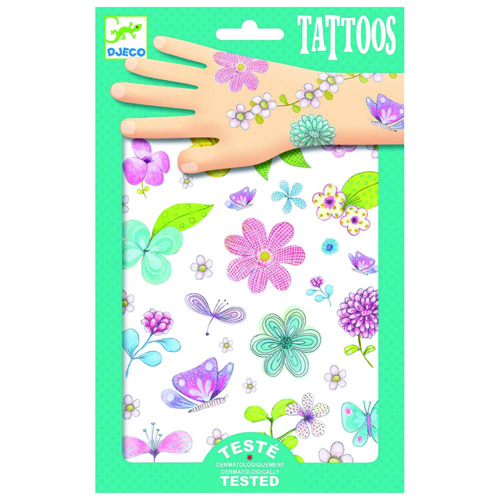 Djeco, Татуировки за деца, Украшения от природата