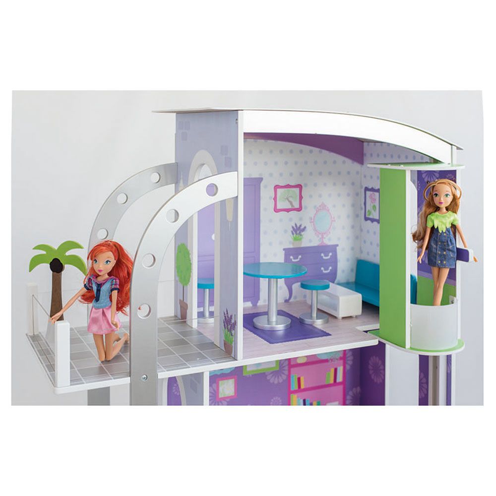 Голяма къща за кукли с обзавеждане, Прованс