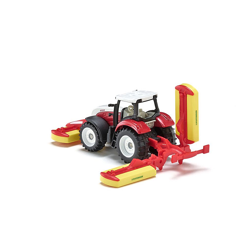 Трактор Steyr с косачка за трева