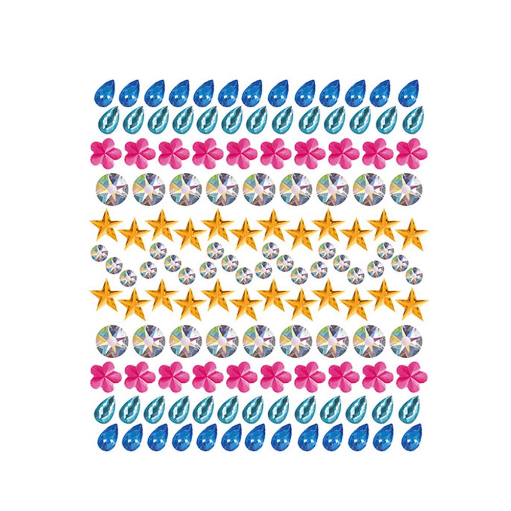 Направи сама картини със стикери кристали, Красиви птици