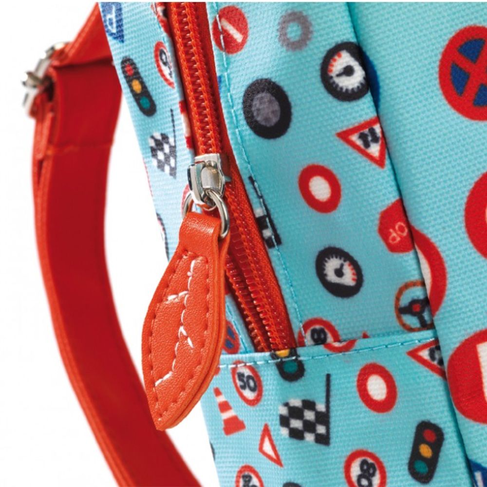 Раница за детска градина, Тигърчо и безопасното движение