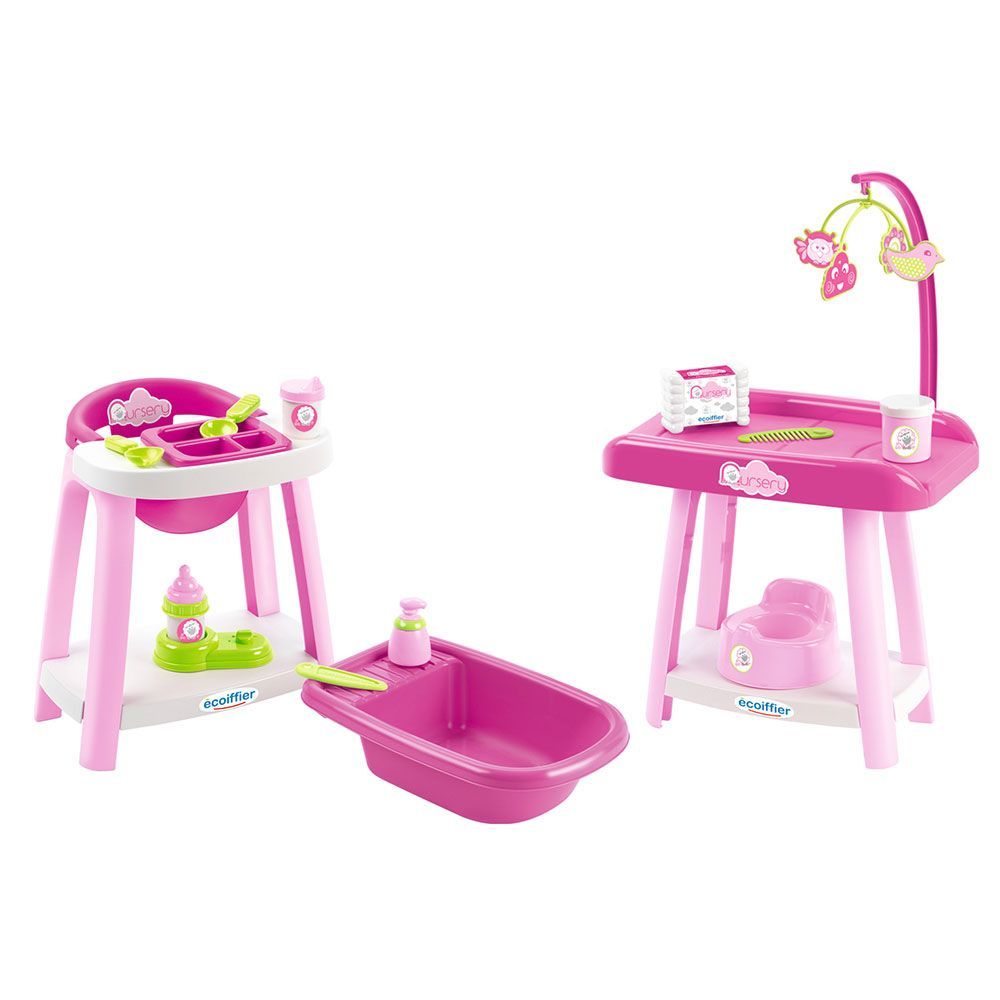 Ecoiffier, Kът за кукли 3 в 1