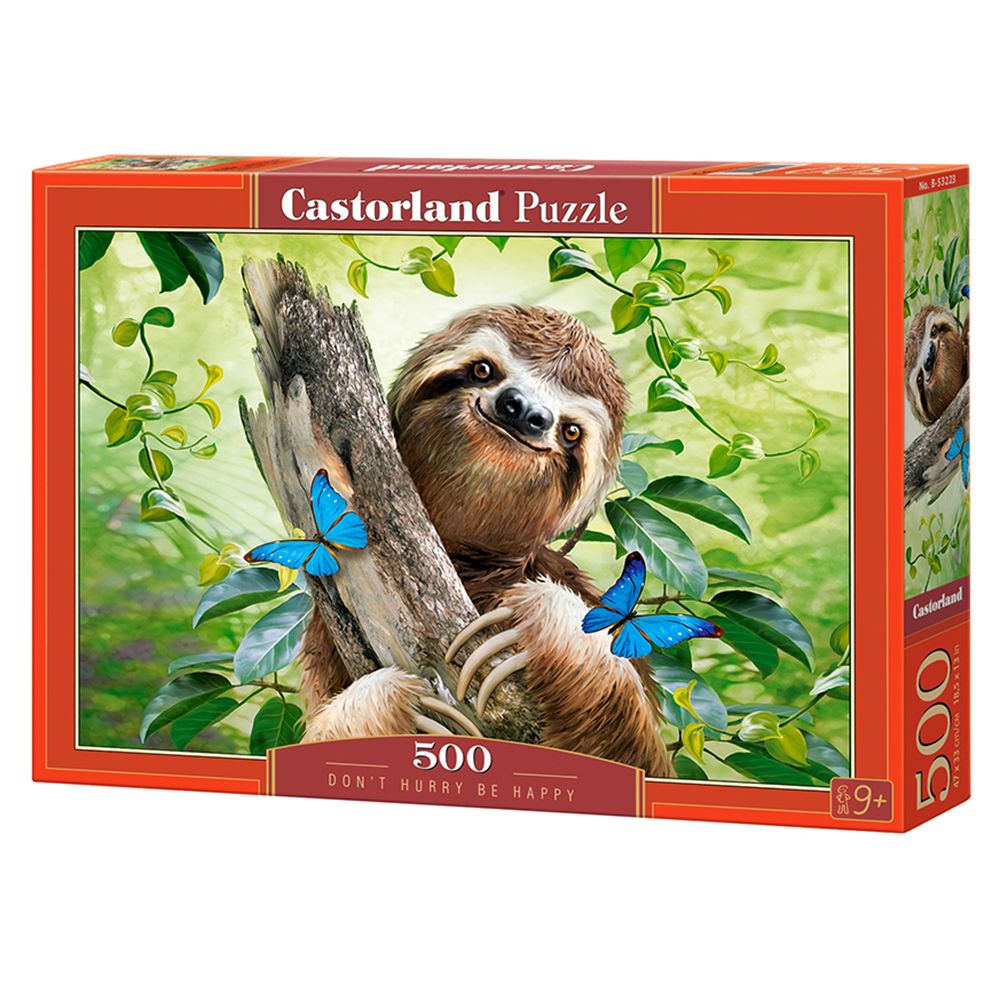 Castorland, Не бързай, бъди щастлив,  пъзел 500 части