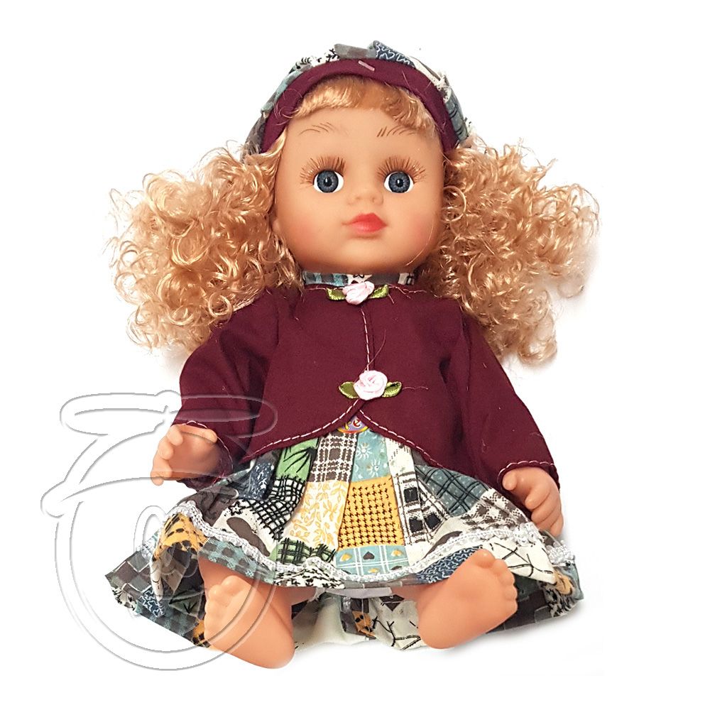 Говори и пее на български език, Моята любима музикална кукла с винено елече и къдрици, Happytoys