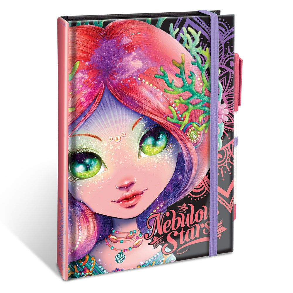 Луксозен тефтер с черни страници, Звездни принцеси, асортимент