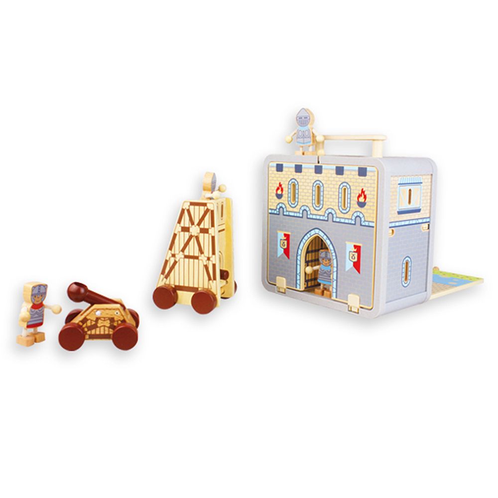 Andreu toys, Рицарски замък, в куфарче