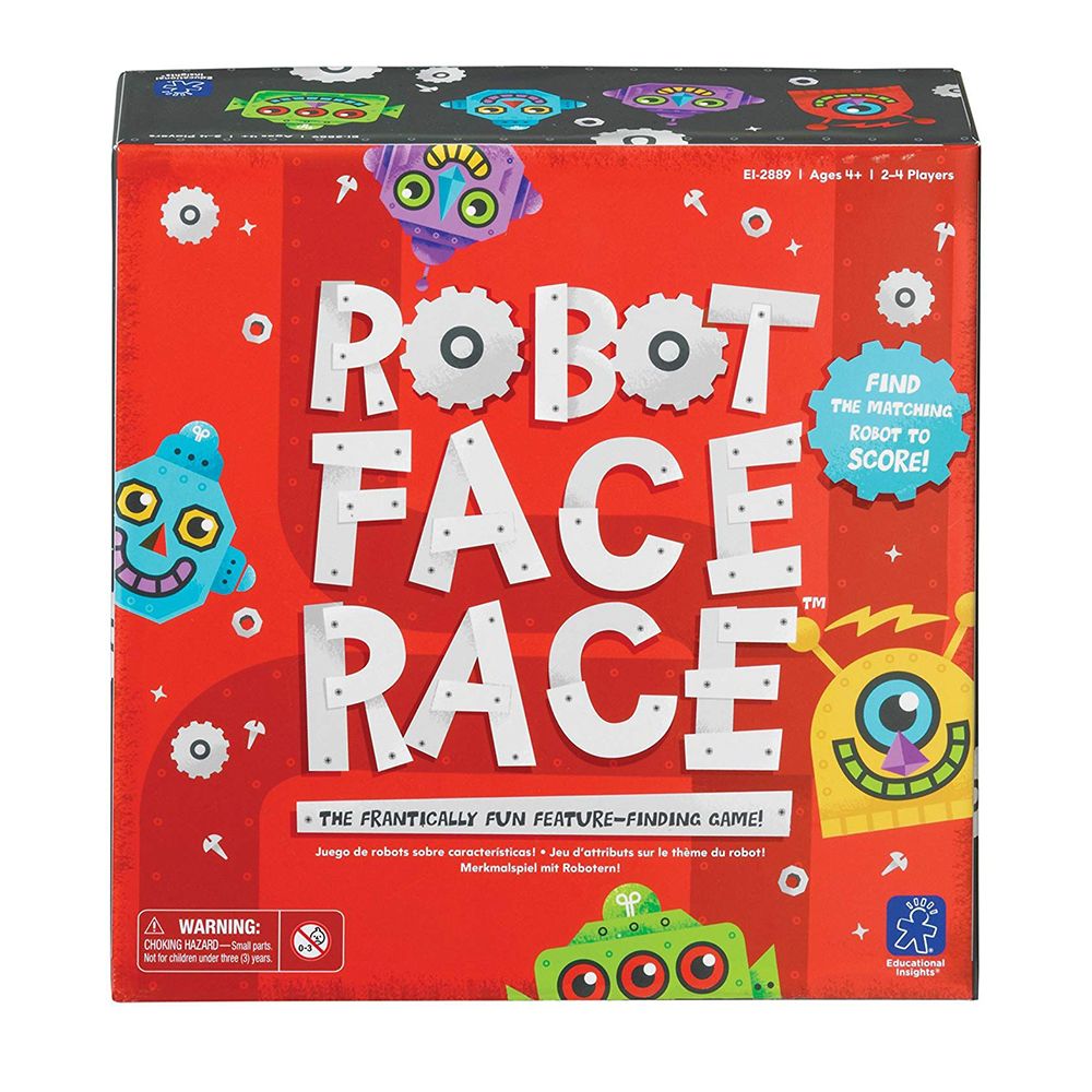 Learning Resources, Занимателна игра, Намери главата на робота