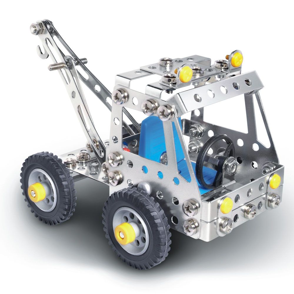 Метален конструктор, Комплект камиони -  модела, 170 части