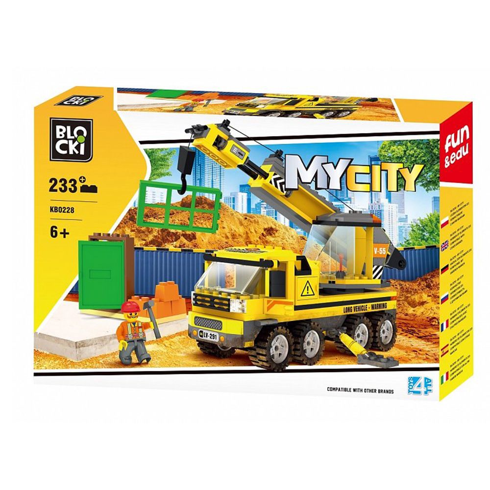 Blocki, Конструктор Автокран, 233 части