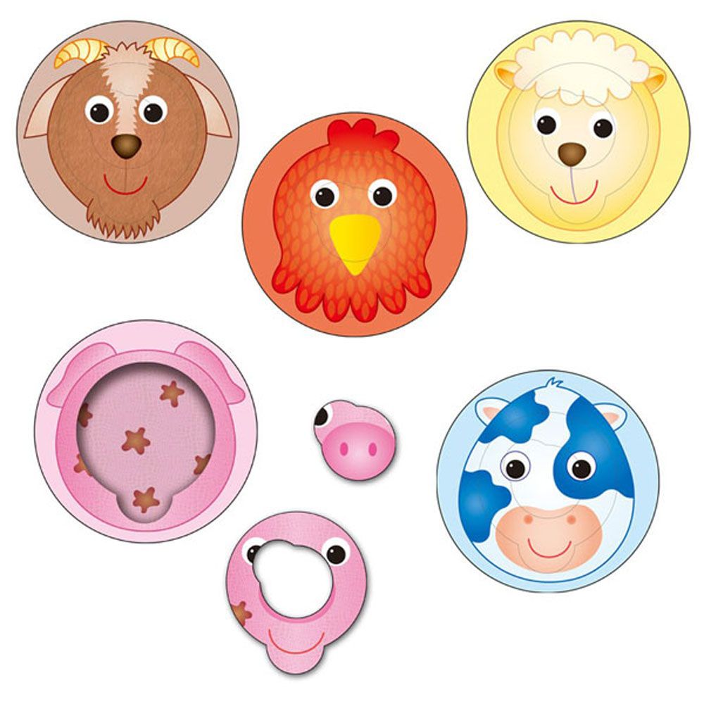 Кръгли пъзели, Ферма