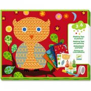 Комплект за рисуване с гъба и бои