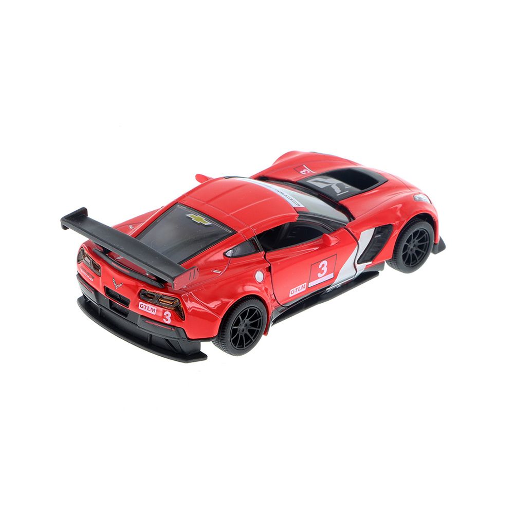 Метална кола, Corvette C7.R, червен