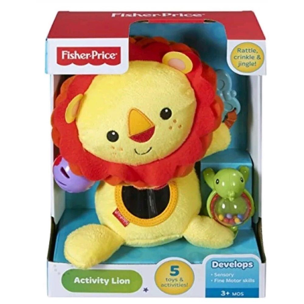 Бебешка играчка за активни занимания, Лъвче